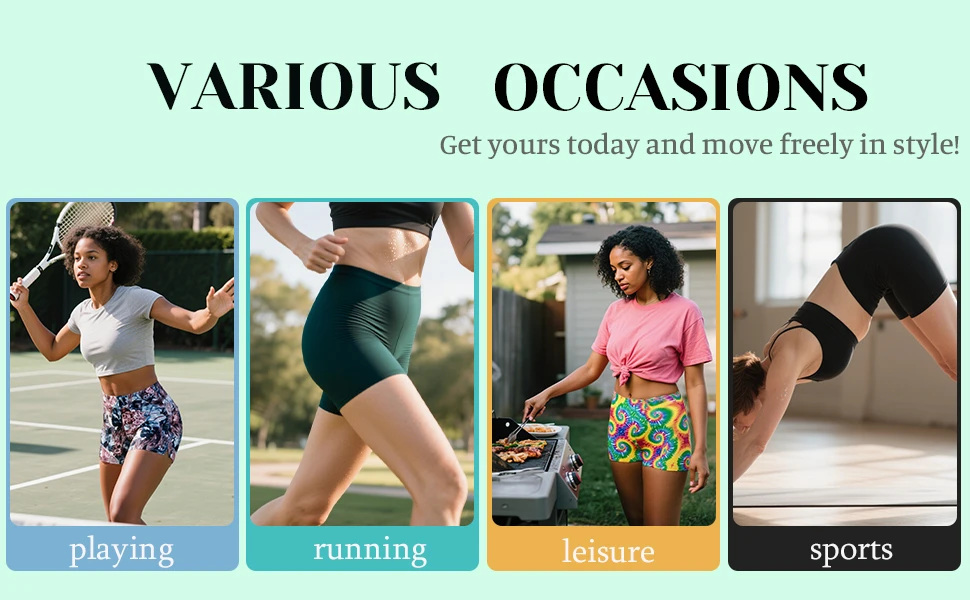 women shorts color